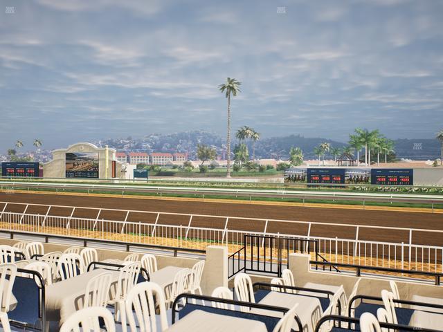 Del Mar Thoroughbred Club - Section Clubhouse Terrace Lvl 2 Tbl 314 Seat View