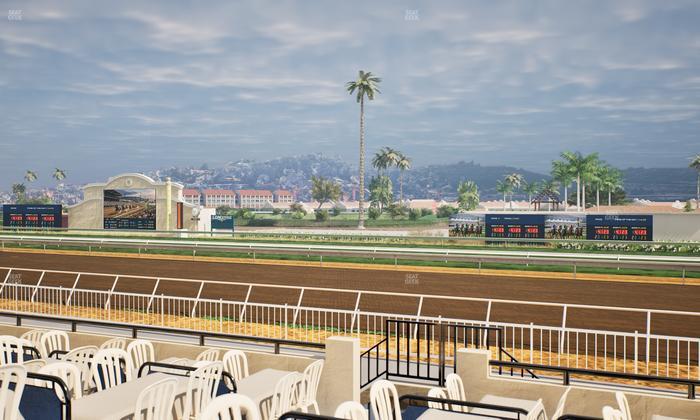 Del Mar Thoroughbred Club - Section Clubhouse Terrace Lvl 2 Tbl 314 Seat View