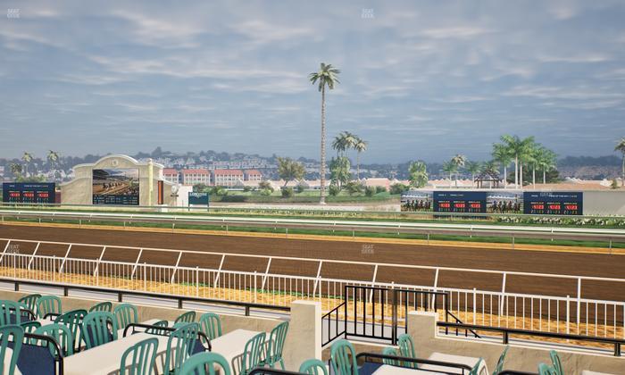 Del Mar Thoroughbred Club - Section Clubhouse Terrace Lvl 2 Tbl 314 Seat View