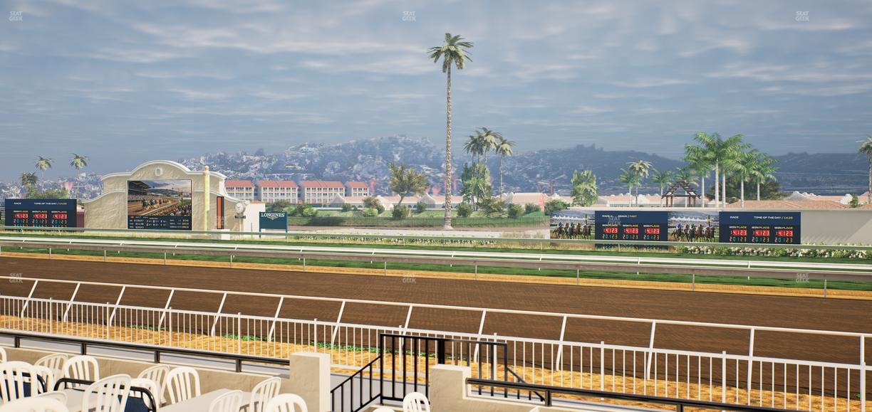 Del Mar Thoroughbred Club - Section Clubhouse Terrace Lvl 2 Tbl 315 Seat View