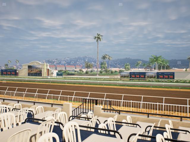 Del Mar Thoroughbred Club - Section Clubhouse Terrace Lvl 2 Tbl 315 Seat View