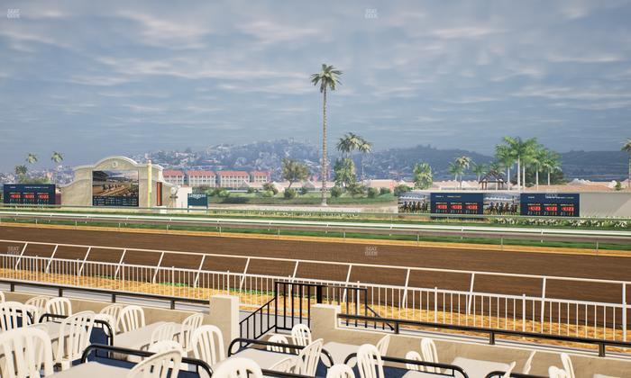 Del Mar Thoroughbred Club - Section Clubhouse Terrace Lvl 2 Tbl 315 Seat View