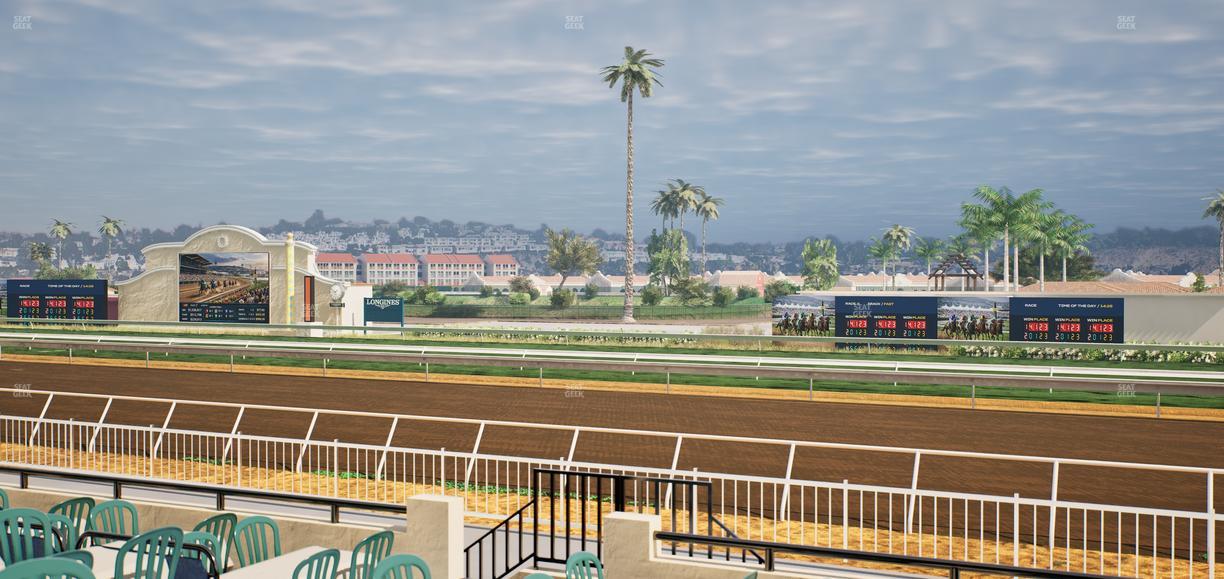 Del Mar Thoroughbred Club - Section Clubhouse Terrace Lvl 2 Tbl 315 Seat View