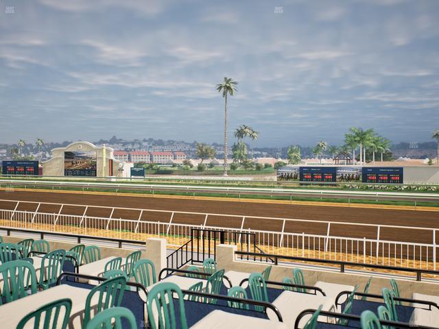 Del Mar Thoroughbred Club - Section Clubhouse Terrace Lvl 2 Tbl 315 Seat View