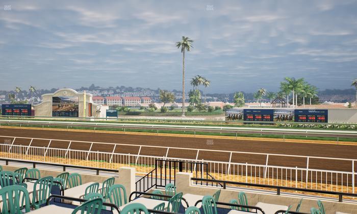 Del Mar Thoroughbred Club - Section Clubhouse Terrace Lvl 2 Tbl 315 Seat View