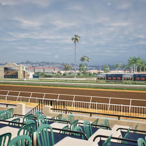 Del Mar Thoroughbred Club - Section Clubhouse Terrace Lvl 2 Tbl 316 Seat View