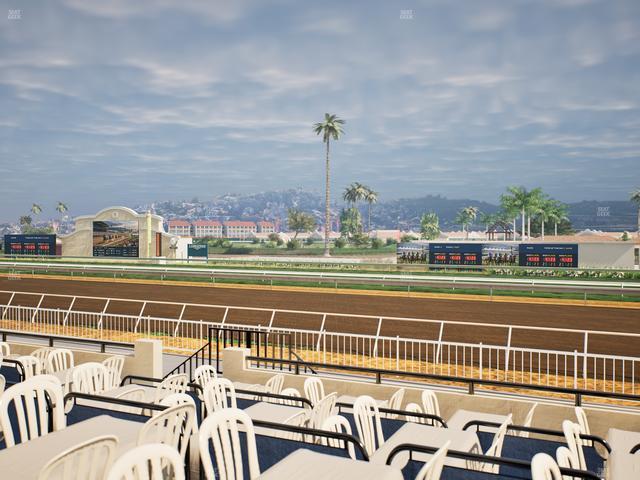 Del Mar Thoroughbred Club - Section Clubhouse Terrace Lvl 2 Tbl 316 Seat View