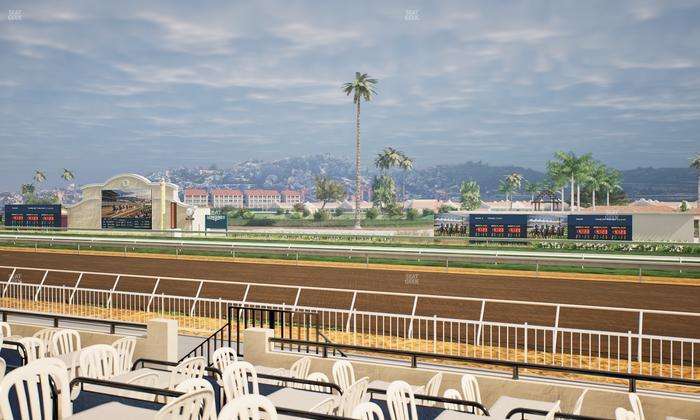 Del Mar Thoroughbred Club - Section Clubhouse Terrace Lvl 2 Tbl 316 Seat View