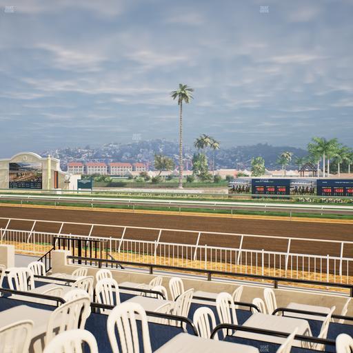 Del Mar Thoroughbred Club - Section Clubhouse Terrace Lvl 2 Tbl 317 Seat View