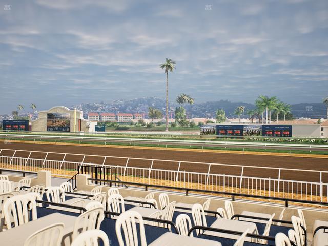 Del Mar Thoroughbred Club - Section Clubhouse Terrace Lvl 2 Tbl 317 Seat View