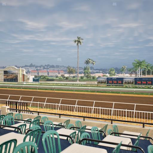 Del Mar Thoroughbred Club - Section Clubhouse Terrace Lvl 2 Tbl 318 Seat View