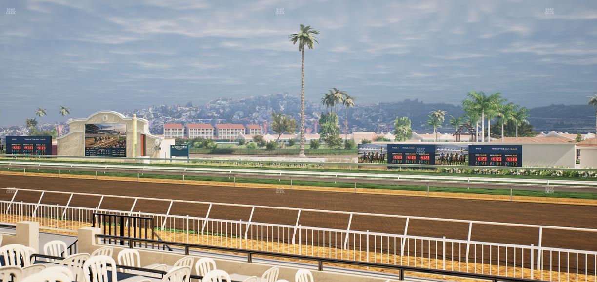 Del Mar Thoroughbred Club - Section Clubhouse Terrace Lvl 2 Tbl 318 Seat View