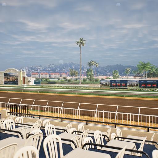 Del Mar Thoroughbred Club - Section Clubhouse Terrace Lvl 2 Tbl 318 Seat View