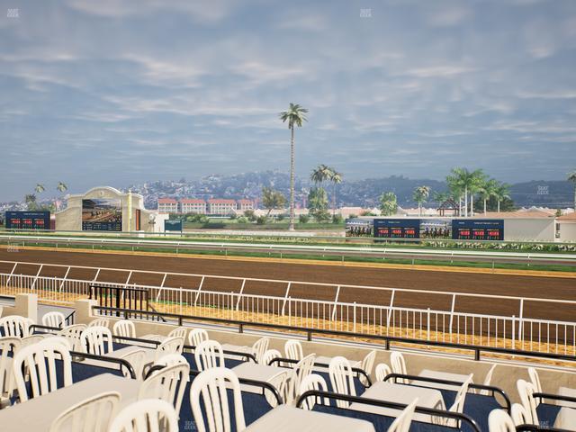 Del Mar Thoroughbred Club - Section Clubhouse Terrace Lvl 2 Tbl 318 Seat View