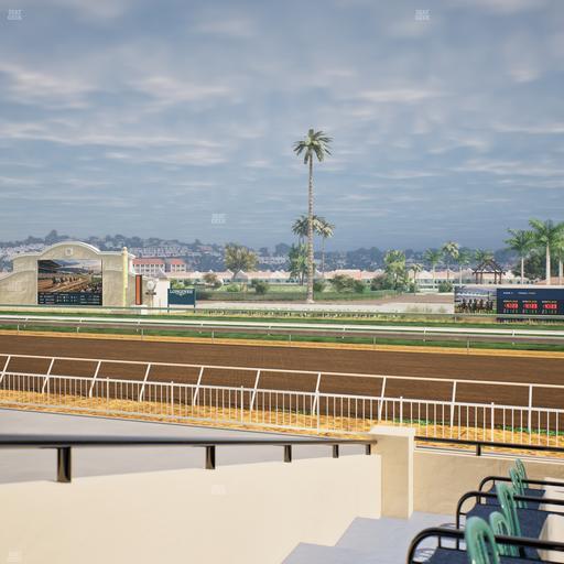 Del Mar Thoroughbred Club - Section Clubhouse Terrace Lvl 2 Tbl 407 Seat View
