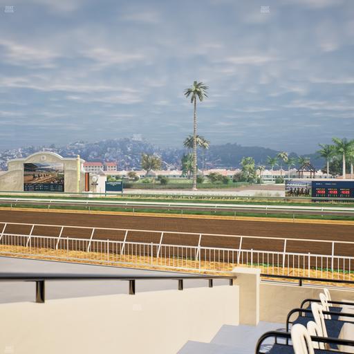 Del Mar Thoroughbred Club - Section Clubhouse Terrace Lvl 2 Tbl 407 Seat View