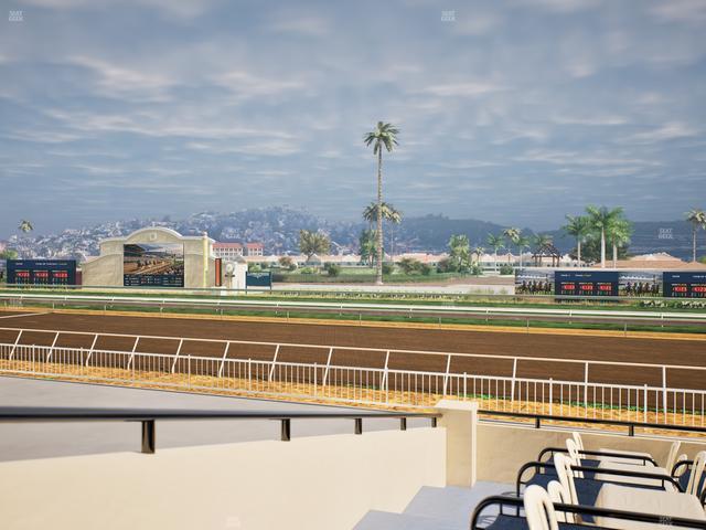 Del Mar Thoroughbred Club - Section Clubhouse Terrace Lvl 2 Tbl 407 Seat View