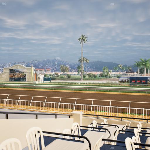 Del Mar Thoroughbred Club - Section Clubhouse Terrace Lvl 2 Tbl 408 Seat View