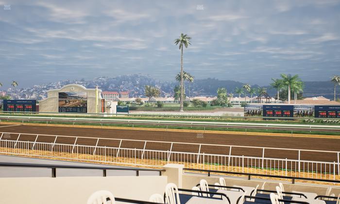 Del Mar Thoroughbred Club - Section Clubhouse Terrace Lvl 2 Tbl 408 Seat View