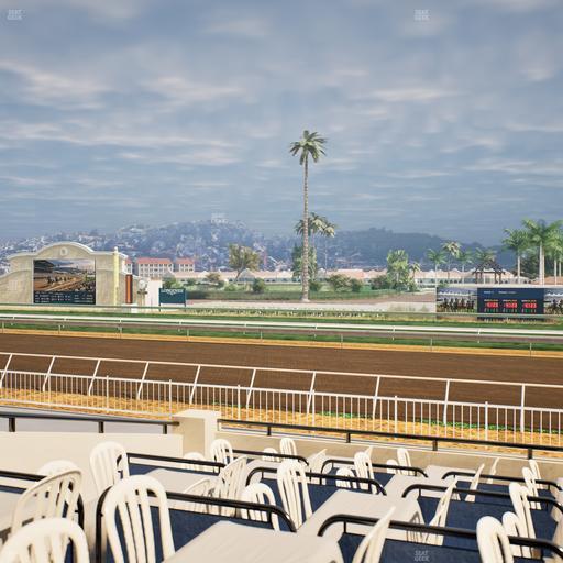 Del Mar Thoroughbred Club - Section Clubhouse Terrace Lvl 2 Tbl 409 Seat View