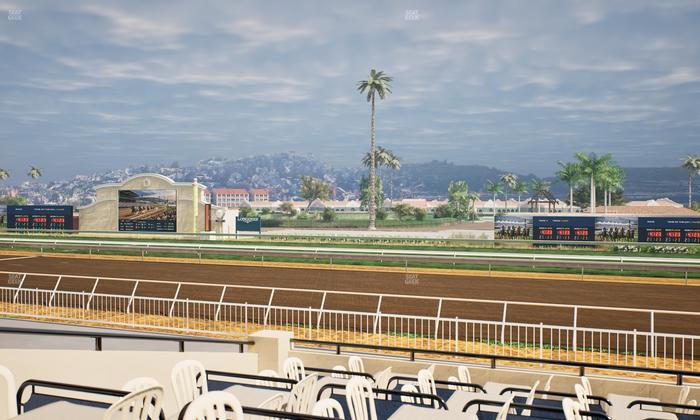Del Mar Thoroughbred Club - Section Clubhouse Terrace Lvl 2 Tbl 409 Seat View