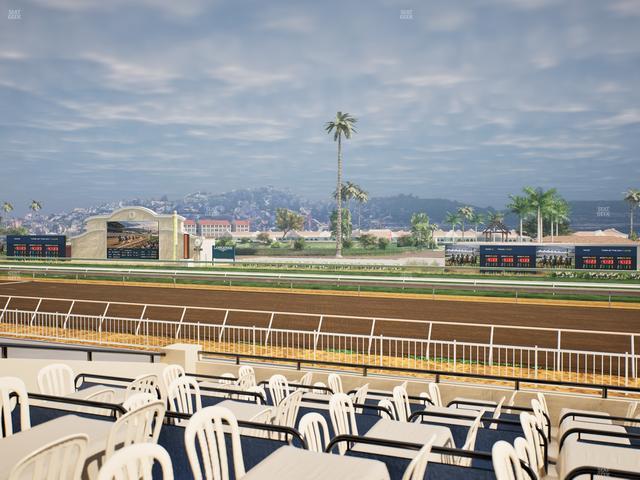 Del Mar Thoroughbred Club - Section Clubhouse Terrace Lvl 2 Tbl 410 Seat View