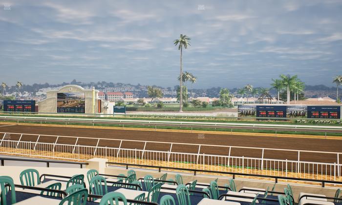 Del Mar Thoroughbred Club - Section Clubhouse Terrace Lvl 2 Tbl 410 Seat View