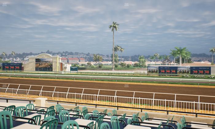 Del Mar Thoroughbred Club - Section Clubhouse Terrace Lvl 2 Tbl 411 Seat View