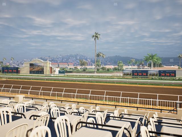 Del Mar Thoroughbred Club - Section Clubhouse Terrace Lvl 2 Tbl 412 Seat View