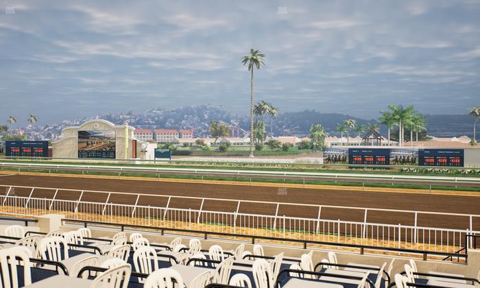 Del Mar Thoroughbred Club - Section Clubhouse Terrace Lvl 2 Tbl 412 Seat View