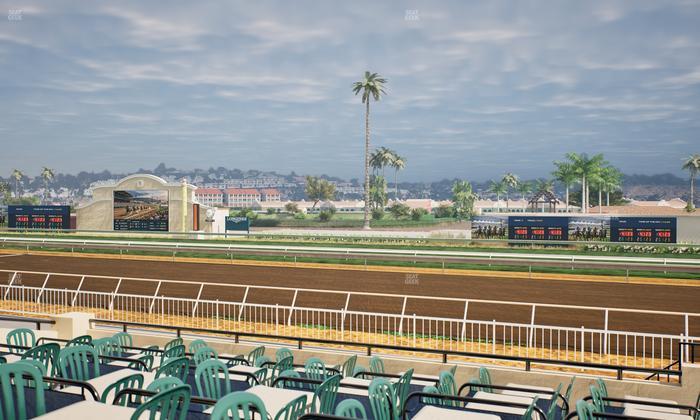 Del Mar Thoroughbred Club - Section Clubhouse Terrace Lvl 2 Tbl 412 Seat View