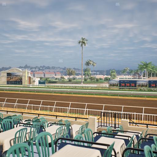 Del Mar Thoroughbred Club - Section Clubhouse Terrace Lvl 2 Tbl 414 Seat View