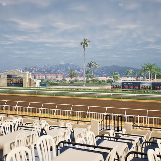 Del Mar Thoroughbred Club - Section Clubhouse Terrace Lvl 2 Tbl 414 Seat View