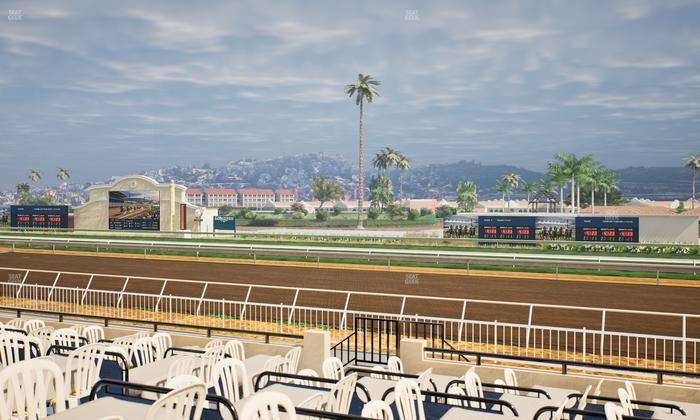 Del Mar Thoroughbred Club - Section Clubhouse Terrace Lvl 2 Tbl 415 Seat View