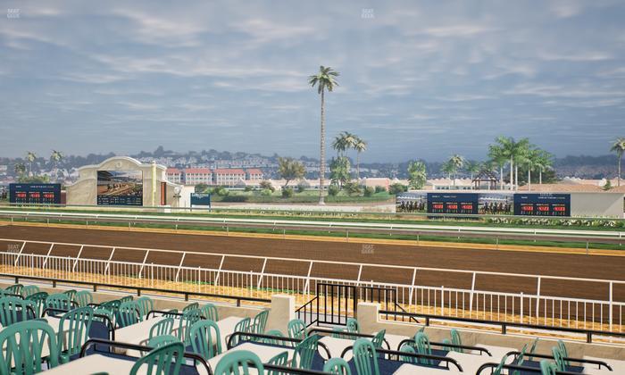 Del Mar Thoroughbred Club - Section Clubhouse Terrace Lvl 2 Tbl 415 Seat View
