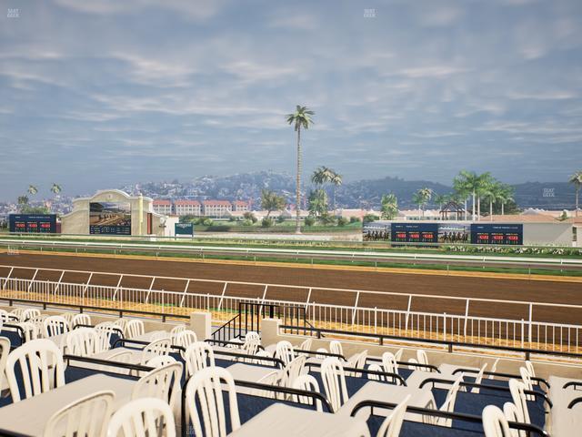 Del Mar Thoroughbred Club - Section Clubhouse Terrace Lvl 2 Tbl 416 Seat View