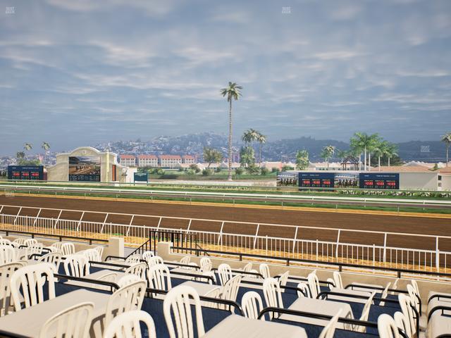 Del Mar Thoroughbred Club - Section Clubhouse Terrace Lvl 2 Tbl 417 Seat View