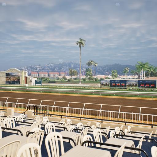 Del Mar Thoroughbred Club - Section Clubhouse Terrace Lvl 2 Tbl 418 Seat View