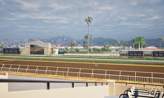 Del Mar Thoroughbred Club - Section Clubhouse Terrace Lvl 2 Tbl 507 Seat View