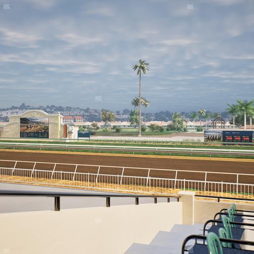 Del Mar Thoroughbred Club - Section Clubhouse Terrace Lvl 2 Tbl 507 Seat View