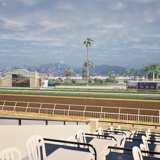 Del Mar Thoroughbred Club - Section Clubhouse Terrace Lvl 2 Tbl 508 Seat View