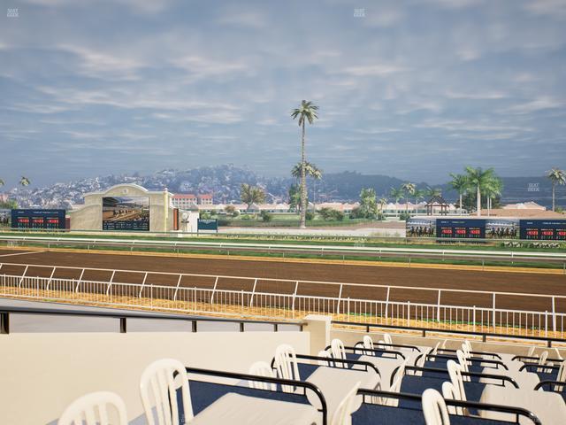 Del Mar Thoroughbred Club - Section Clubhouse Terrace Lvl 2 Tbl 508 Seat View