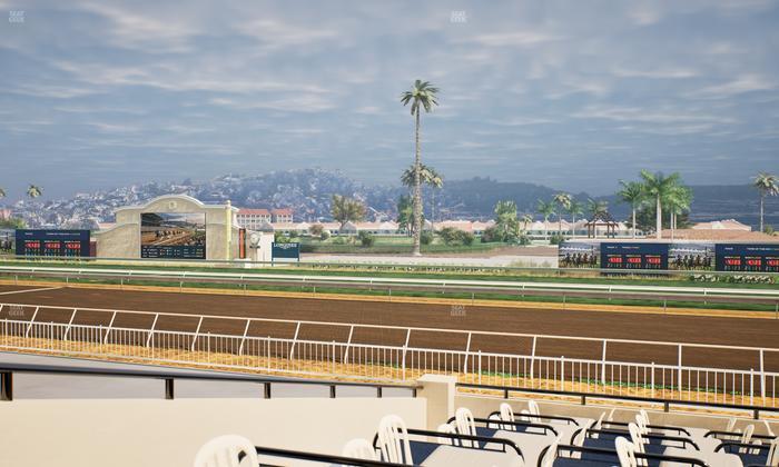 Del Mar Thoroughbred Club - Section Clubhouse Terrace Lvl 2 Tbl 508 Seat View