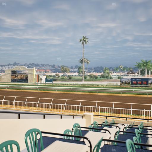 Del Mar Thoroughbred Club - Section Clubhouse Terrace Lvl 2 Tbl 508 Seat View