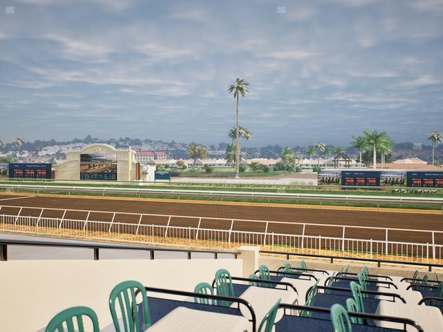 Del Mar Thoroughbred Club - Section Clubhouse Terrace Lvl 2 Tbl 508 Seat View