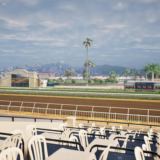 Del Mar Thoroughbred Club - Section Clubhouse Terrace Lvl 2 Tbl 509 Seat View