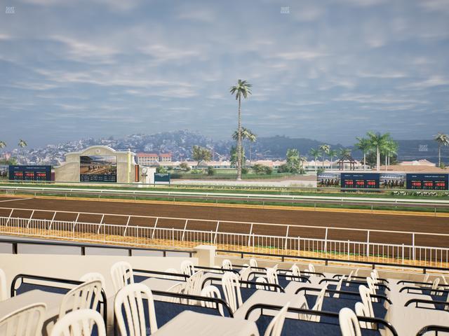 Del Mar Thoroughbred Club - Section Clubhouse Terrace Lvl 2 Tbl 509 Seat View
