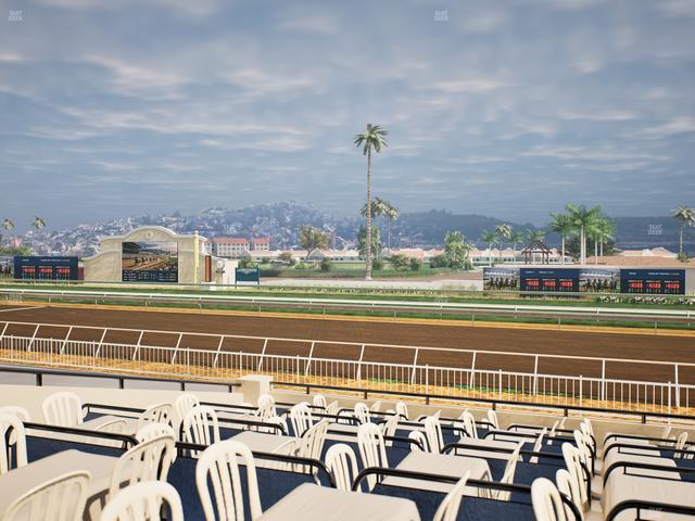 Del Mar Thoroughbred Club - Section Clubhouse Terrace Lvl 2 Tbl 510 Seat View