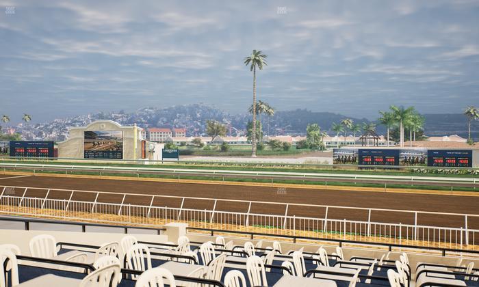 Del Mar Thoroughbred Club - Section Clubhouse Terrace Lvl 2 Tbl 510 Seat View