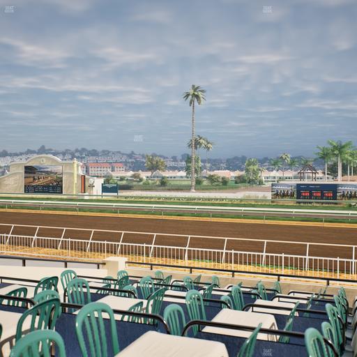 Del Mar Thoroughbred Club - Section Clubhouse Terrace Lvl 2 Tbl 510 Seat View